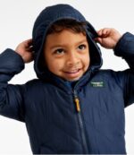 L.L.Bean kinderen Omkeerbaar jack met capuchon in de bergen pruim druif/magenta waas bovenkleding VT064919 - Image 4