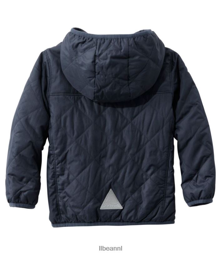 L.L.Bean kinderen Omkeerbaar jack met capuchon in de bergen pruim druif/magenta waas bovenkleding VT064919 - Image 7