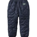 L.L.Bean kinderen Omkeerbare broek met bergbinding carbon marine/speksteen bovenkleding VT0643685