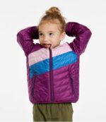 L.L.Bean kinderen Primaloft jack met capuchon collegiaal blauw/gazongroen bovenkleding VT0643694 - Image 2