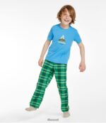 L.L.Bean kinderen pyjama voor het hele seizoen diep marineblauw kampvuur kleding VT064157 - Image 4