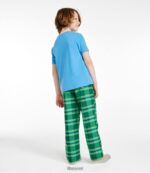 L.L.Bean kinderen pyjama voor het hele seizoen diep marineblauw kampvuur kleding VT064157 - Image 5