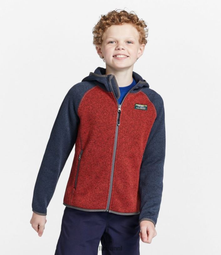 L.L.Bean kinderen trui fleece zeildoek/licht mint bovenkleding VT0643634 - Image 3