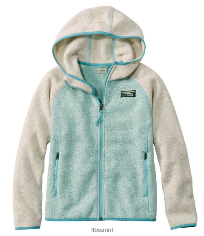 l_l_bean_kinderen_trui_fleece_zeildoek_licht_mint_bovenkleding_vt0643634.jpg L.L.Bean kinderen trui fleece zeildoek/licht mint bovenkleding VT0643634 - Image 1