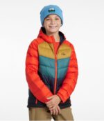 L.L.Bean kinderen ultralicht 650 donsjack carbon marineblauw kleurblok bovenkleding VT0645146 - Image 4