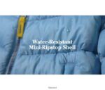 L.L.Bean kinderen Ultralicht donsjack 650 voor baby's en peuters diepe saffier bovenkleding VT0645107 - Image 8