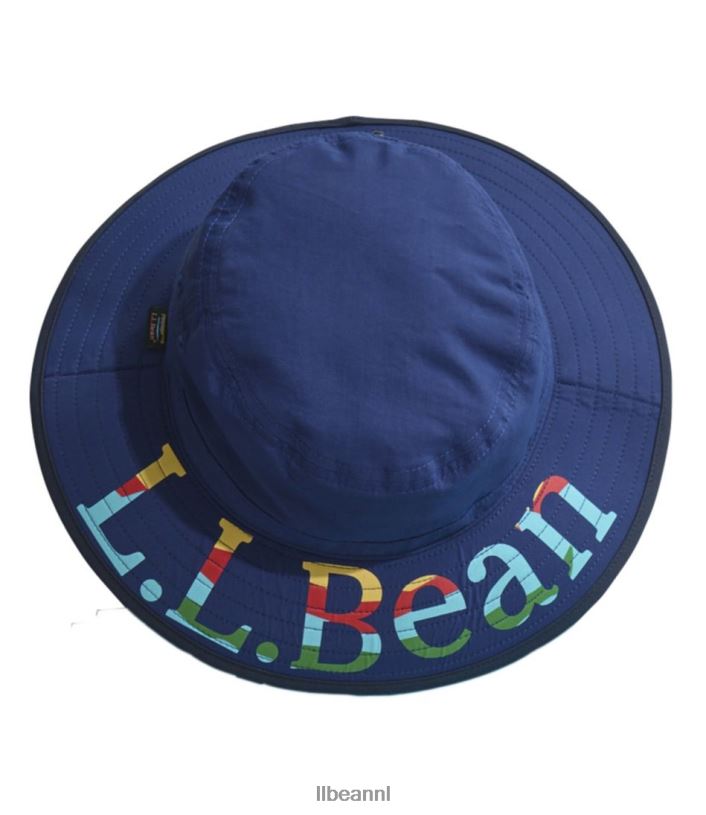 L.L.Bean kinderen zonnescherm bucket hat indigo inkt/nautische marine kleding VT0643427 - Image 2