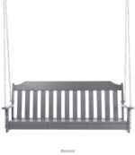 L.L.Bean unisex 60'' schommelbank voor alle weersomstandigheden leigrijs achtertuin en terras VT0644495 - Image 2