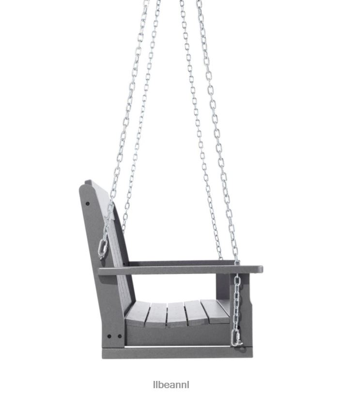 L.L.Bean unisex 60'' schommelbank voor alle weersomstandigheden leigrijs achtertuin en terras VT0644495 - Image 3