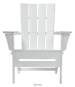 L.L.Bean unisex Adirondack stoel voor alle weersomstandigheden, vierkante rugleuning klassiek rood achtertuin en terras VT0644447 - Image 4