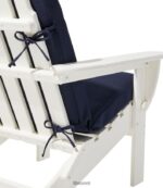 L.L.Bean unisex adirondack stoelzitting en rugtextuurkussen grijs achtertuin en terras VT0644450 - Image 2