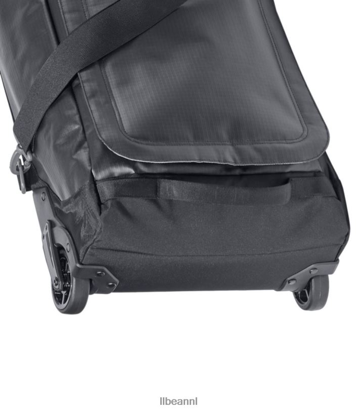L.L.Bean unisex Adventure Pro rollende skitas dubbel zwart wintersport VT0641933 - Image 3