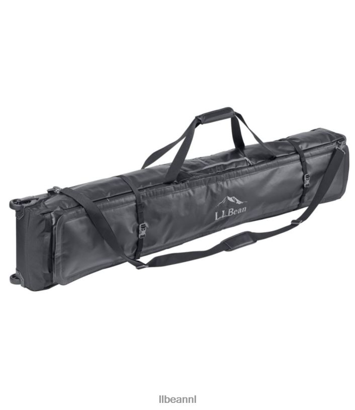 L.L.Bean unisex Adventure Pro rollende skitas dubbel zwart wintersport VT0641933 - Image 1