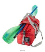 L.L.Bean unisex Adventure Pro waterdichte reistas kreeft rood accessoires VT0644096 - Image 5