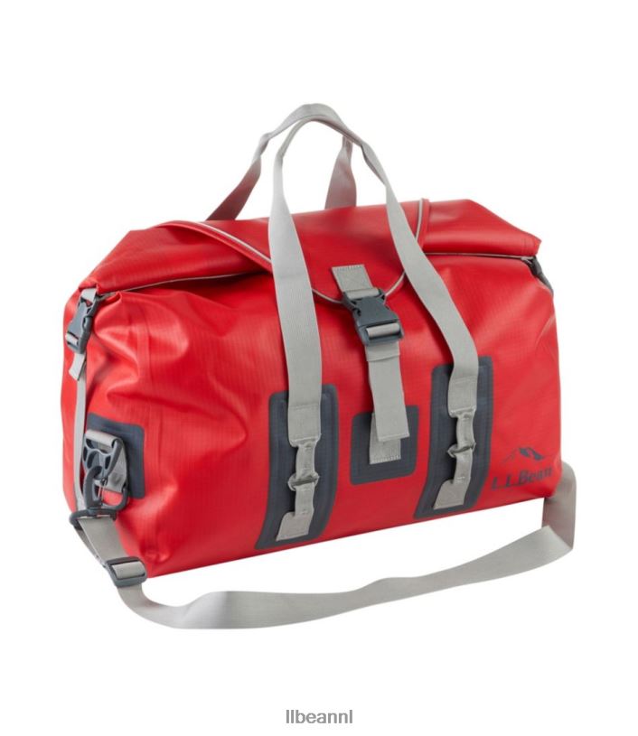L.L.Bean unisex Adventure Pro waterdichte reistas kreeft rood accessoires VT0644096 - Image 1