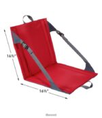 L.L.Bean unisex Aero-geïsoleerde trailstoel rood kampeermeubilair VT0641828 - Image 3