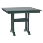 L.L.Bean unisex all-weather boerderijtafel vierkant groente achtertuin en terras VT0642569