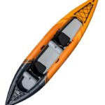 L.L.Bean unisex aquaglide deschutes opblaasbare kajak tandem oranje watersport VT0641489