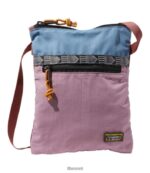 L.L.Bean unisex berg klassieke crossbodytas multi baaiblauw/iris mauve accessoires VT0644219