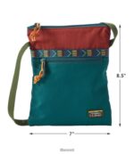 L.L.Bean unisex berg klassieke crossbodytas multi baaiblauw/iris mauve accessoires VT0644219 - Image 5