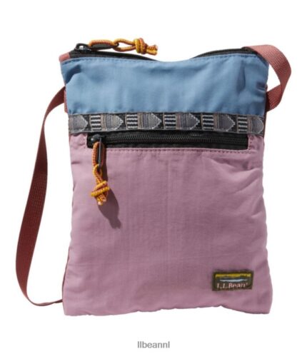 L.L.Bean unisex berg klassieke crossbodytas multi baaiblauw/iris mauve accessoires VT0644219