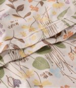 L.L.Bean unisex berken bloemen flanellen dekbedovertrekcollectie zilver beddengoed VT0642539 - Image 3