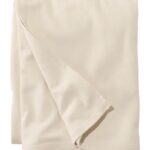 L.L.Bean unisex biologische katoenen deken natuurlijk beddengoed VT0642584