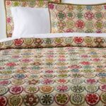 L.L.Bean unisex bloeiende cirkels quiltcollectie veelkleurig beddengoed VT0642476