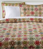 L.L.Bean unisex bloeiende cirkels quiltcollectie veelkleurig beddengoed VT0642476