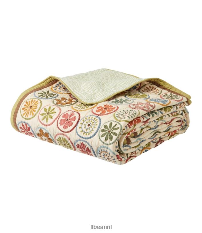 L.L.Bean unisex bloeiende cirkels quiltcollectie veelkleurig beddengoed VT0642476 - Image 4
