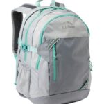 L.L.Bean unisex Comfort Carry draagbaar lockerpakket grijze kiezelsteen/frisse munt accessoires VT0645416