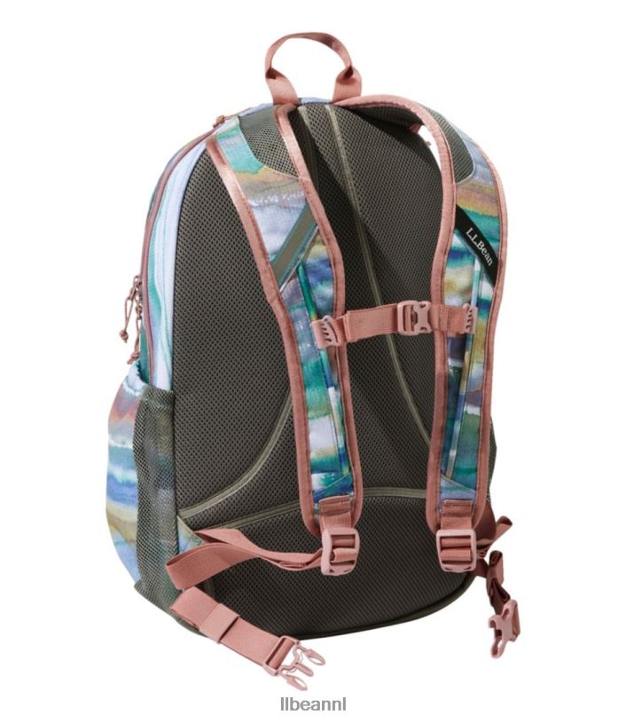 L.L.Bean unisex comfort carry laptoptas met print gids gouden rots accessoires VT0642413 - Image 2