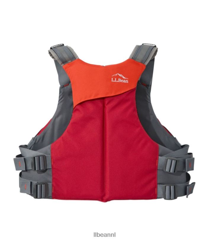 L.L.Bean unisex comfort terug pfd zwart watersport VT0643967 - Image 2