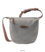 L.L.Bean unisex crossbody van gewaxt canvas veldspaat accessoires VT0644240