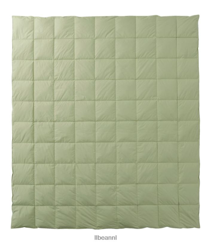 L.L.Bean unisex donzen dekbed in klassieke kleuren wijnoogst groen beddengoed VT0646367 - Image 2