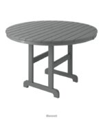 L.L.Bean unisex eettafel voor alle weersomstandigheden leigrijs achtertuin en terras VT0646370