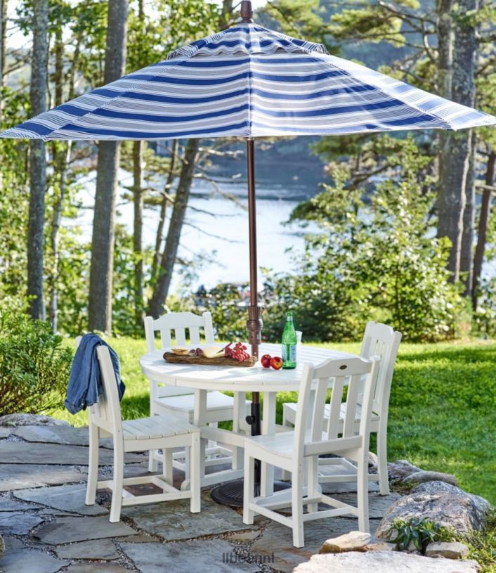 L.L.Bean unisex eettafel voor alle weersomstandigheden leigrijs achtertuin en terras VT0646370 - Image 3