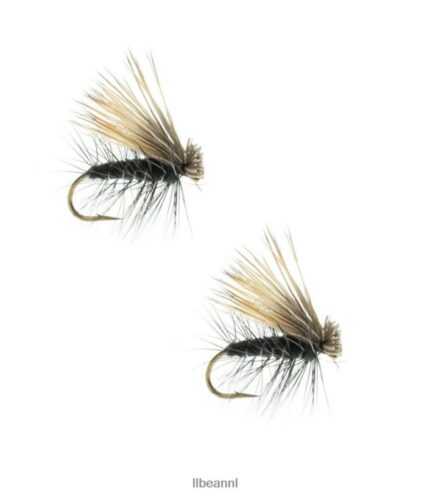 L.L.Bean unisex elandenhaar caddis zwart vissen VT0646184