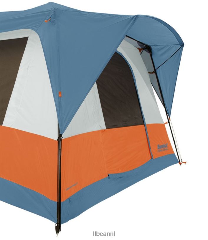 L.L.Bean unisex Eureka copper canyon lx 4-persoonstent oranje/blauw uitrusting voor buiten VT0641366 - Image 3