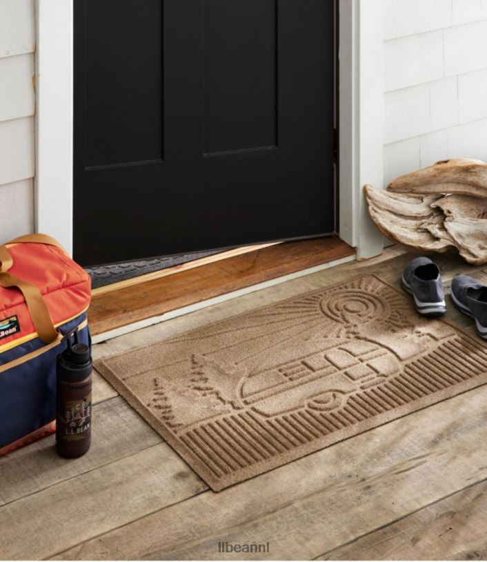 L.L.Bean unisex everyspace gerecyclede waterhog deurmat camper middelgrijs huis goederen VT0644468 - Image 5