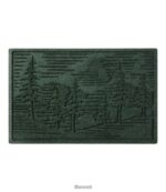 L.L.Bean unisex everyspace gerecyclede waterhog deurmat dennenbomen groenblijvend huis goederen VT0644333