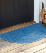 L.L.Bean unisex everyspace gerecyclede waterhog-deurmat, halve maan houtskool huis goederen VT0646271 - Image 6