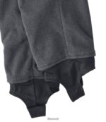 L.L.Bean unisex fleece waadbroek houtskool vissen VT0641714 - Image 5