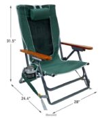 L.L.Bean unisex gci wildernis fauteuil jagersgroen kampeermeubilair VT0641441 - Image 5