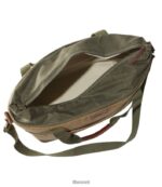 L.L.Bean unisex geïsoleerde draagtas van gewaxt canvas khaki accessoires VT0641339 - Image 3