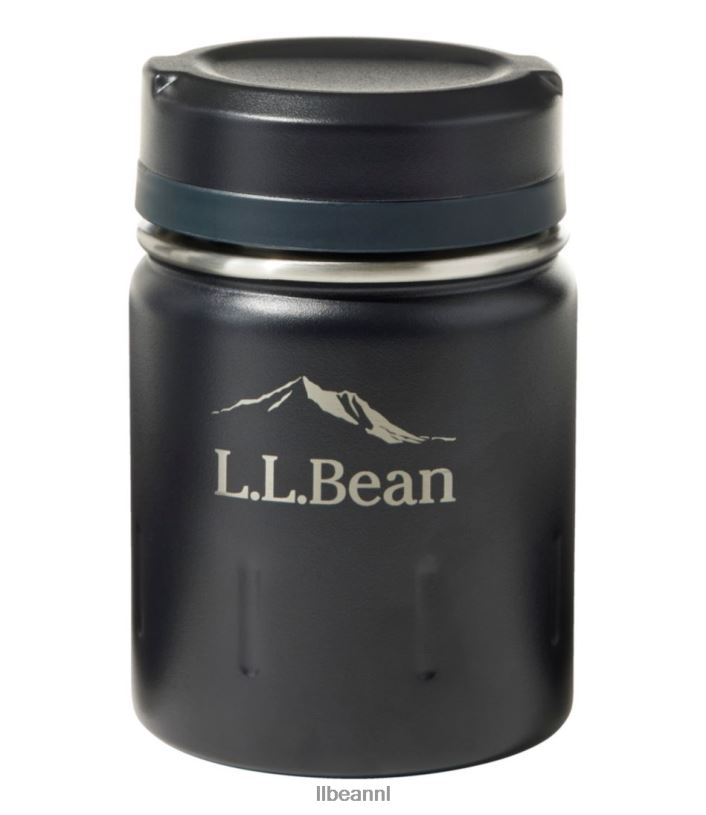 L.L.Bean unisex geïsoleerde voedselpot donkerzwart accessoires voor buiten VT0641912 - Image 1