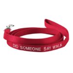 L.L.Bean unisex gepersonaliseerde hondenriem rood huis goederen VT0641594
