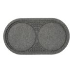 L.L.Bean unisex gerecyclede waterhog hondenmat placemat middelgrijs huis goederen VT0646130
