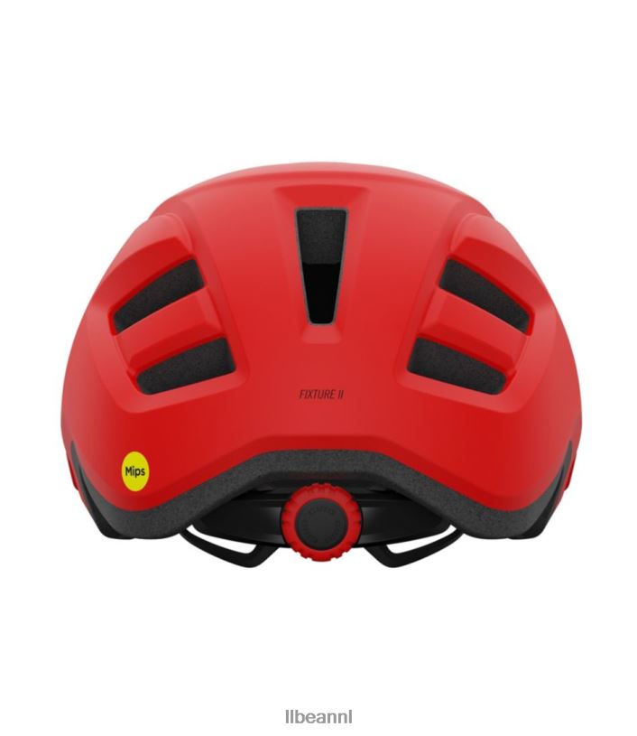 L.L.Bean unisex giro armatuur ii fietshelm met mips mat rood biesje uitrusting voor buiten VT0641702 - Image 3