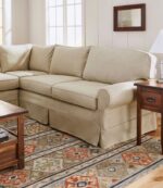 L.L.Bean unisex grenen punt hoes met hoes linnen beige binnenmeubilair VT0642881 - Image 3